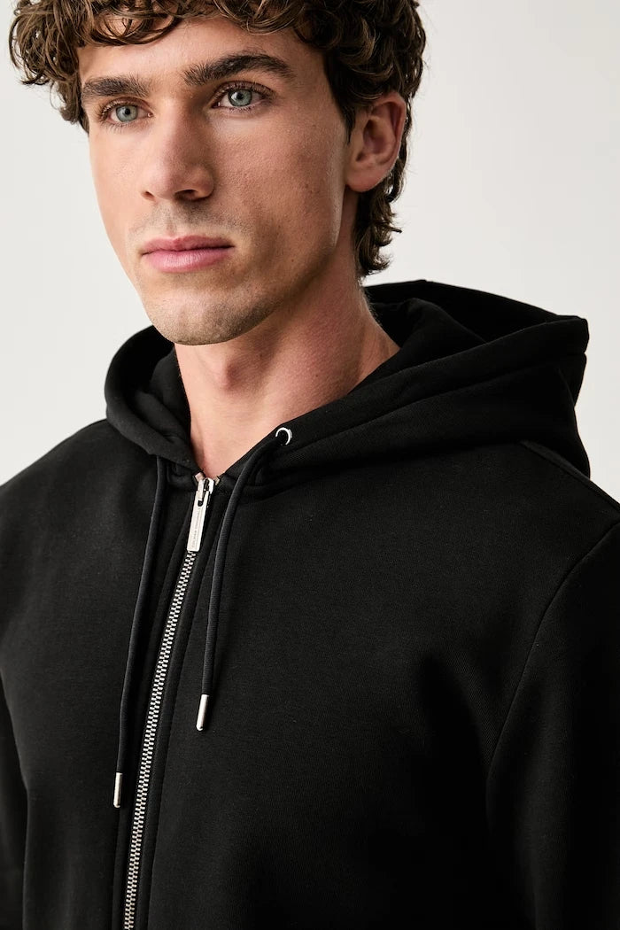 Colmar fermuarlı kapüşonlu erkek pamuklu sweatshirt