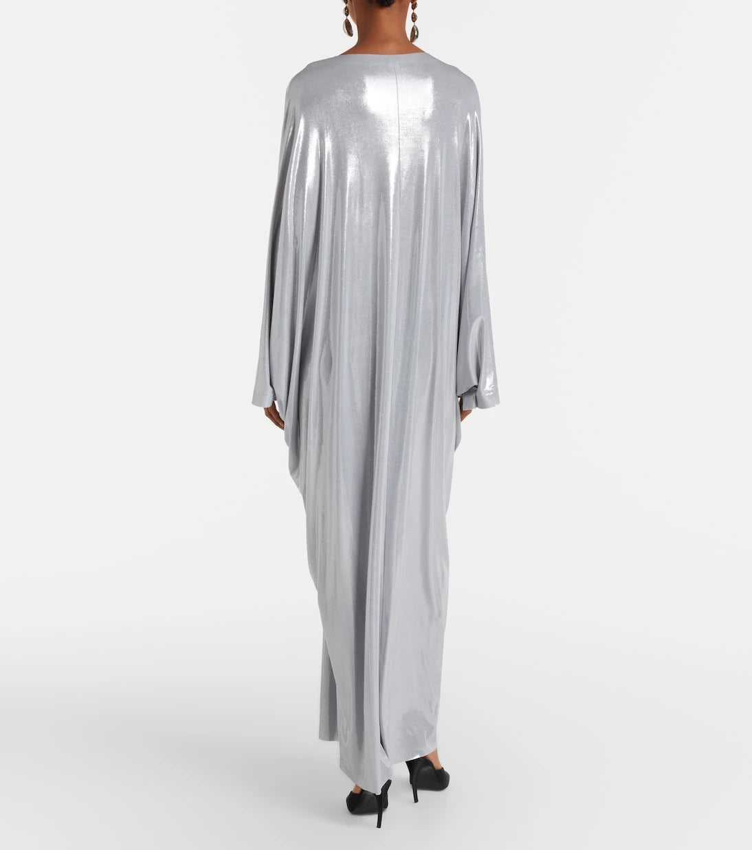 Norma Kamali - Choir lamé kaftan