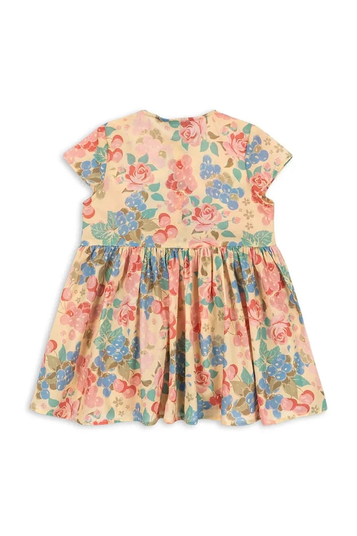 Konges Sløjd PACEY SS DRESS GOTS Çocuk Pamuk Elbise