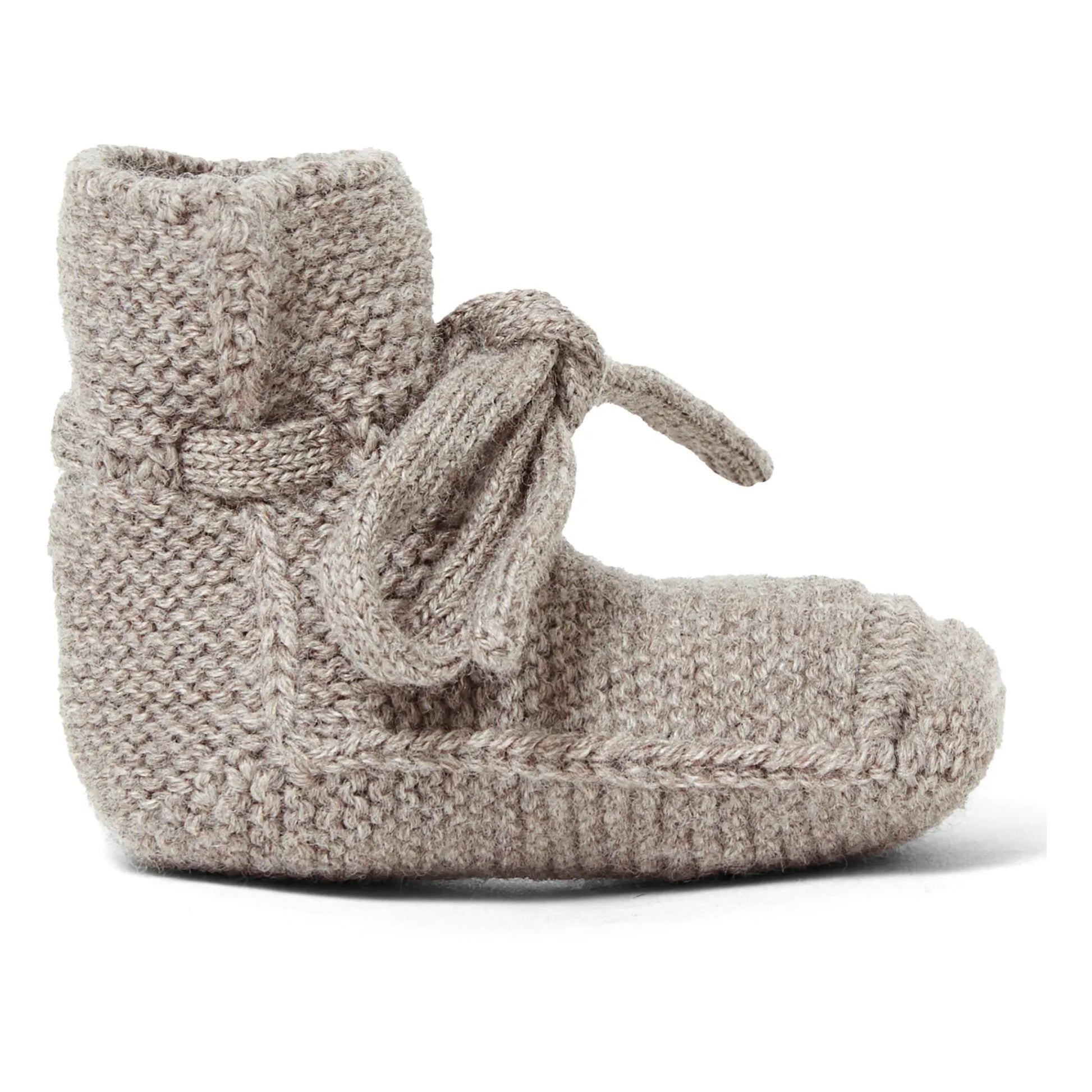 Hvid - Merino Wool Booties | Oatmeal