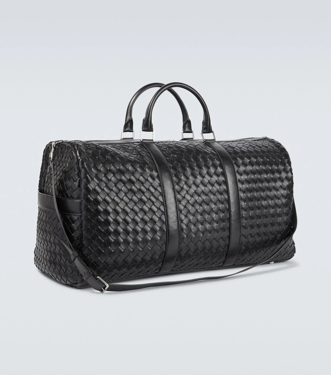 Bottega Veneta - Large Intrecciato leather duffel bag