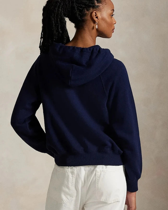 Polo Ralph Lauren kapüşonlu kadın sweatshirt pamuklu