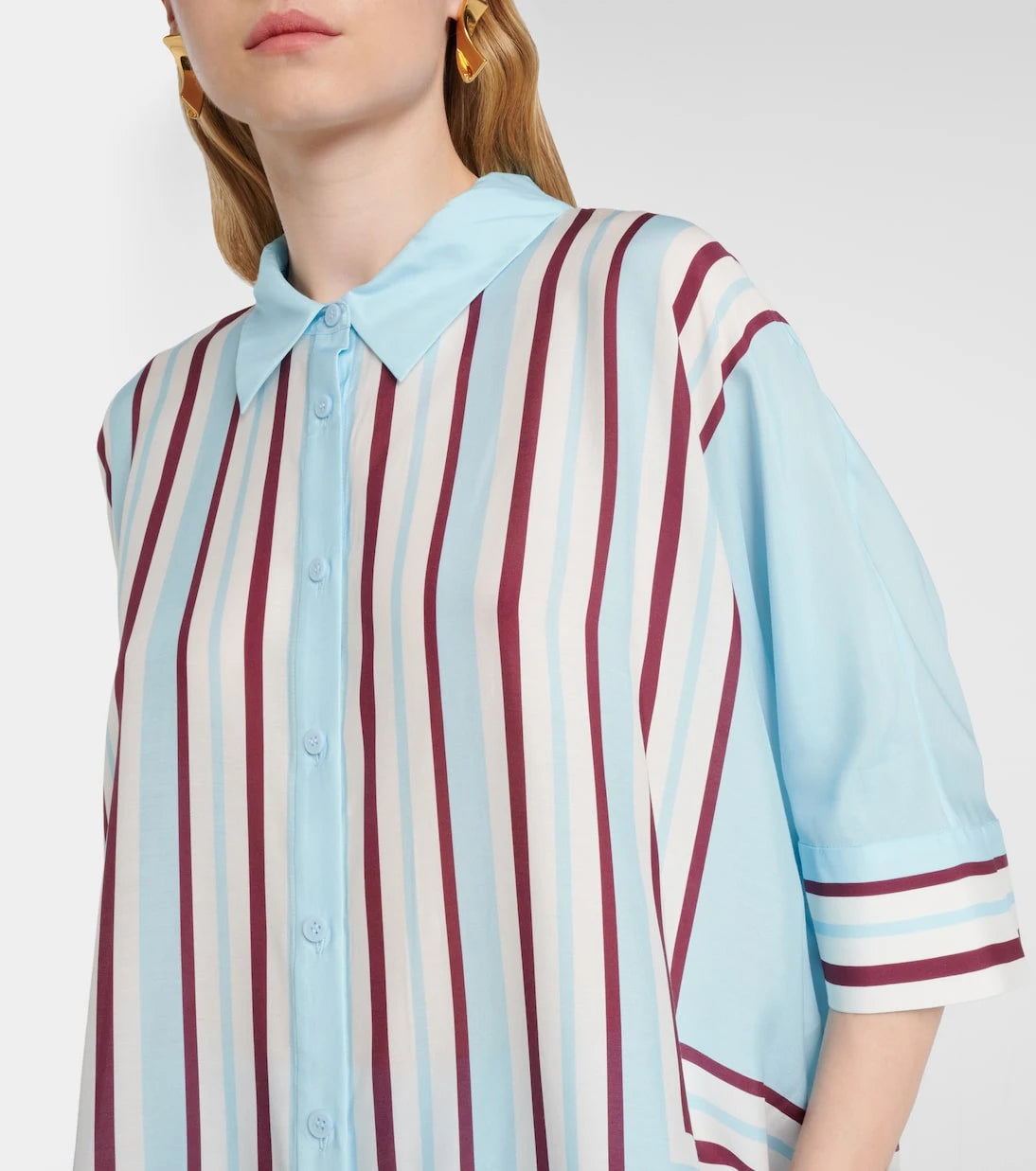 Simkhai - Bowman printed oversized shirt