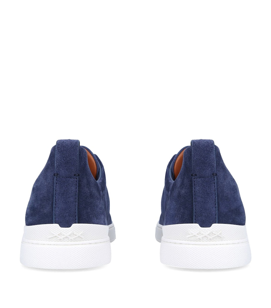 Suede Triple Stitch Sneakers