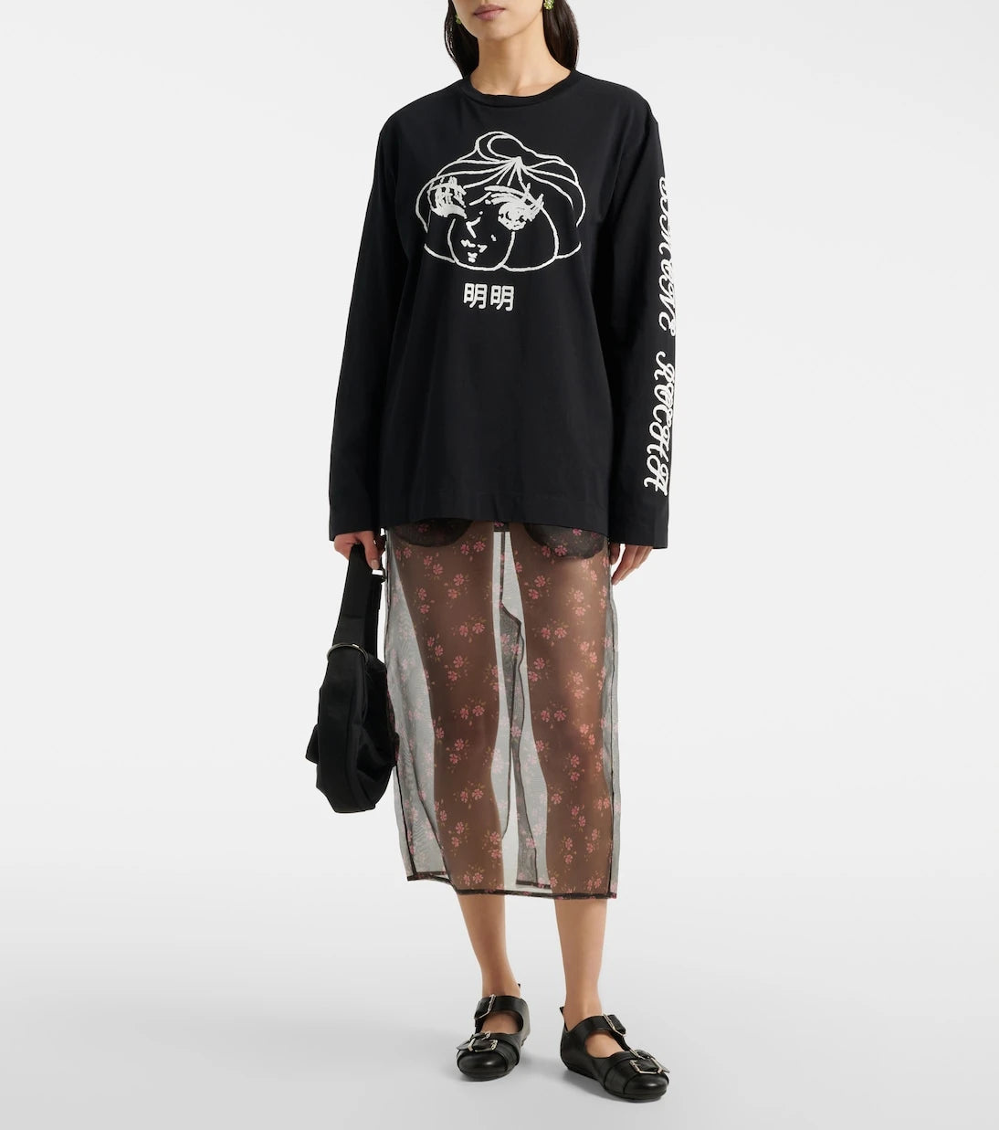 Simone Rocha - Dim Sum cotton jersey T-shirt