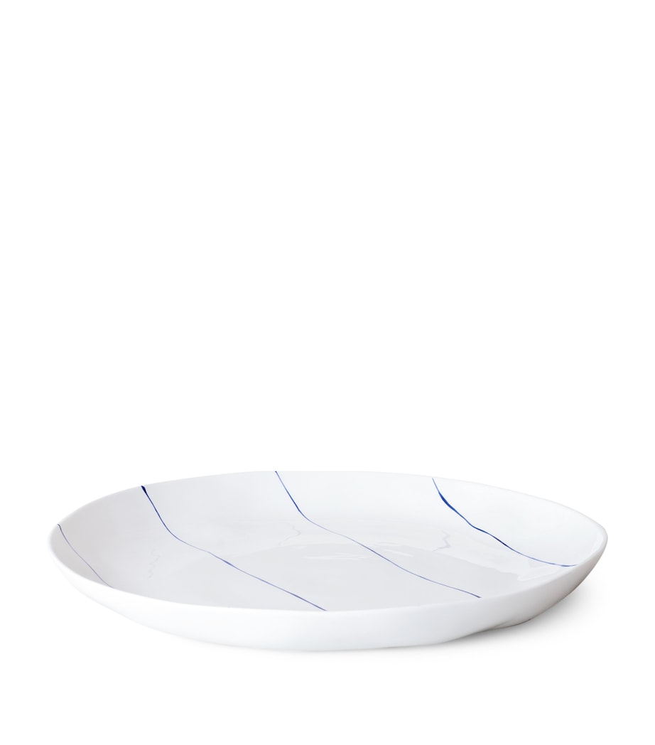 FELDSPAR Stripe Shallow Serving Bowl (34cm)