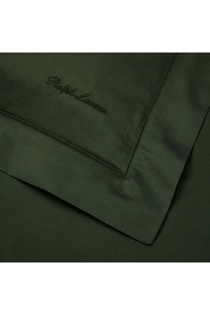 Ralph Lauren RL624 Koyu Yeşil 140 x 200 cm Pamuklu Nevresim Kılıfı