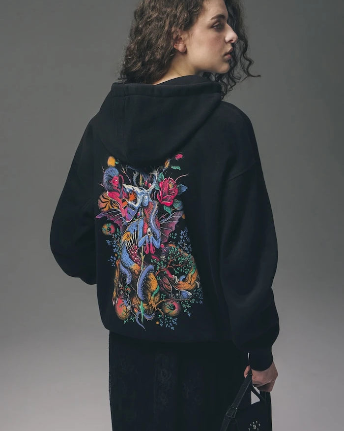 Medicine kapüşonlu kadın pamuklu sweatshirt