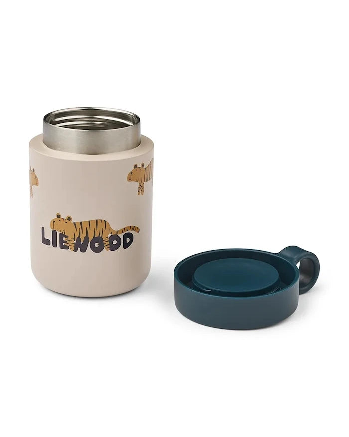 Liewood Çocuklar için Termos Yemek Kabı Kiani Printed Food Jar