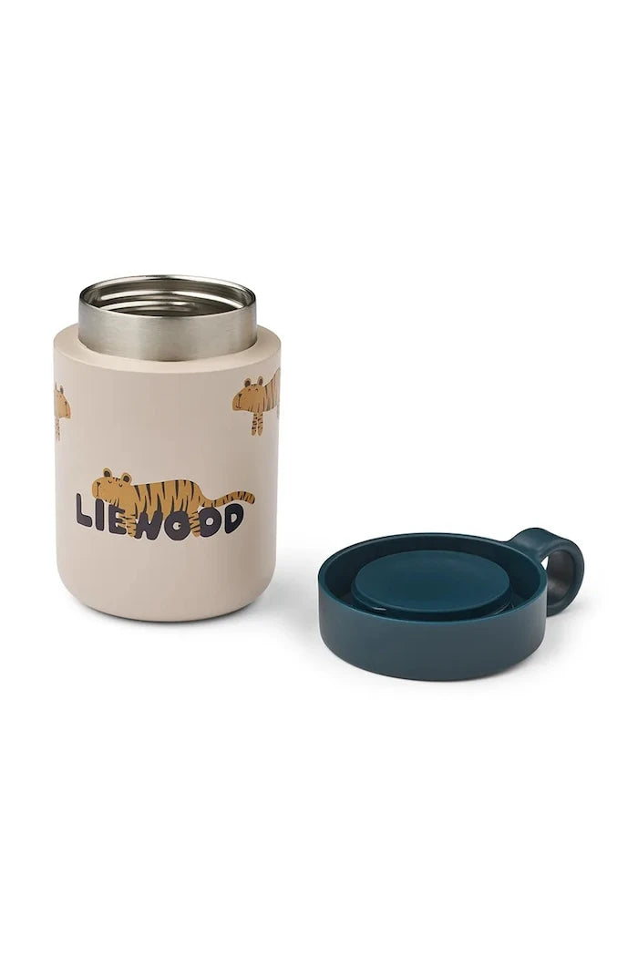 Liewood Çocuklar için Termos Yemek Kabı Kiani Printed Food Jar