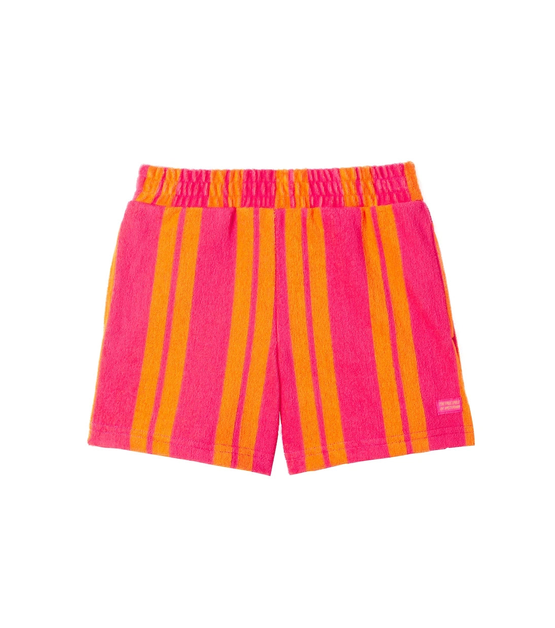 Scotch & Soda Kids - Striped cotton-blend terry shorts