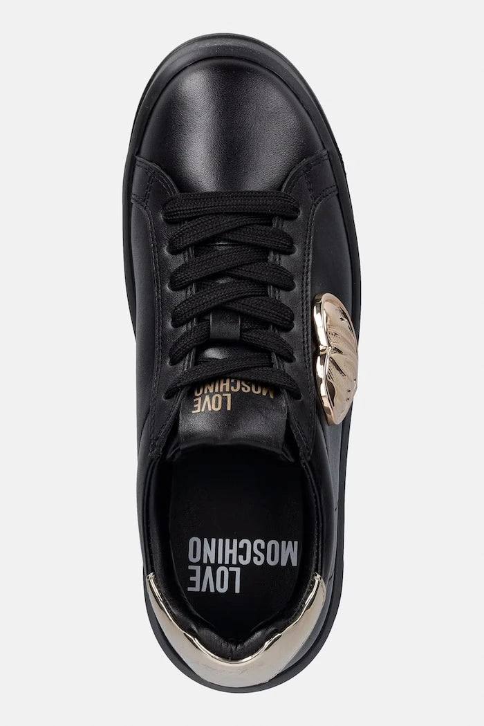 Love Moschino kadın deri spor ayakkabı