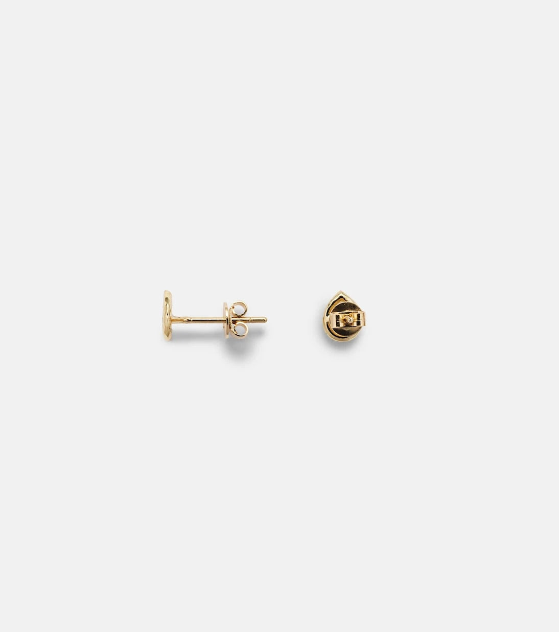 Octavia Elizabeth - Nesting Gem 18kt gold earrings with diamonds