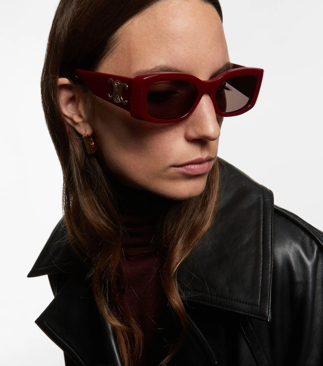Celine Eyewear - Maxi Triomphe rectangular sunglasses