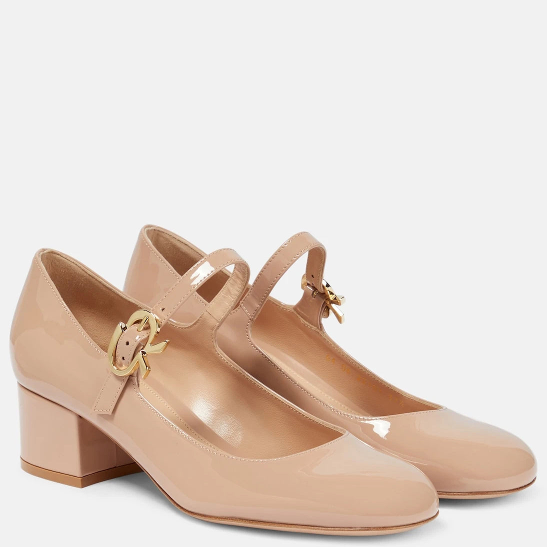 Gianvito Rossi - Mary Ribbon patent leather pumps