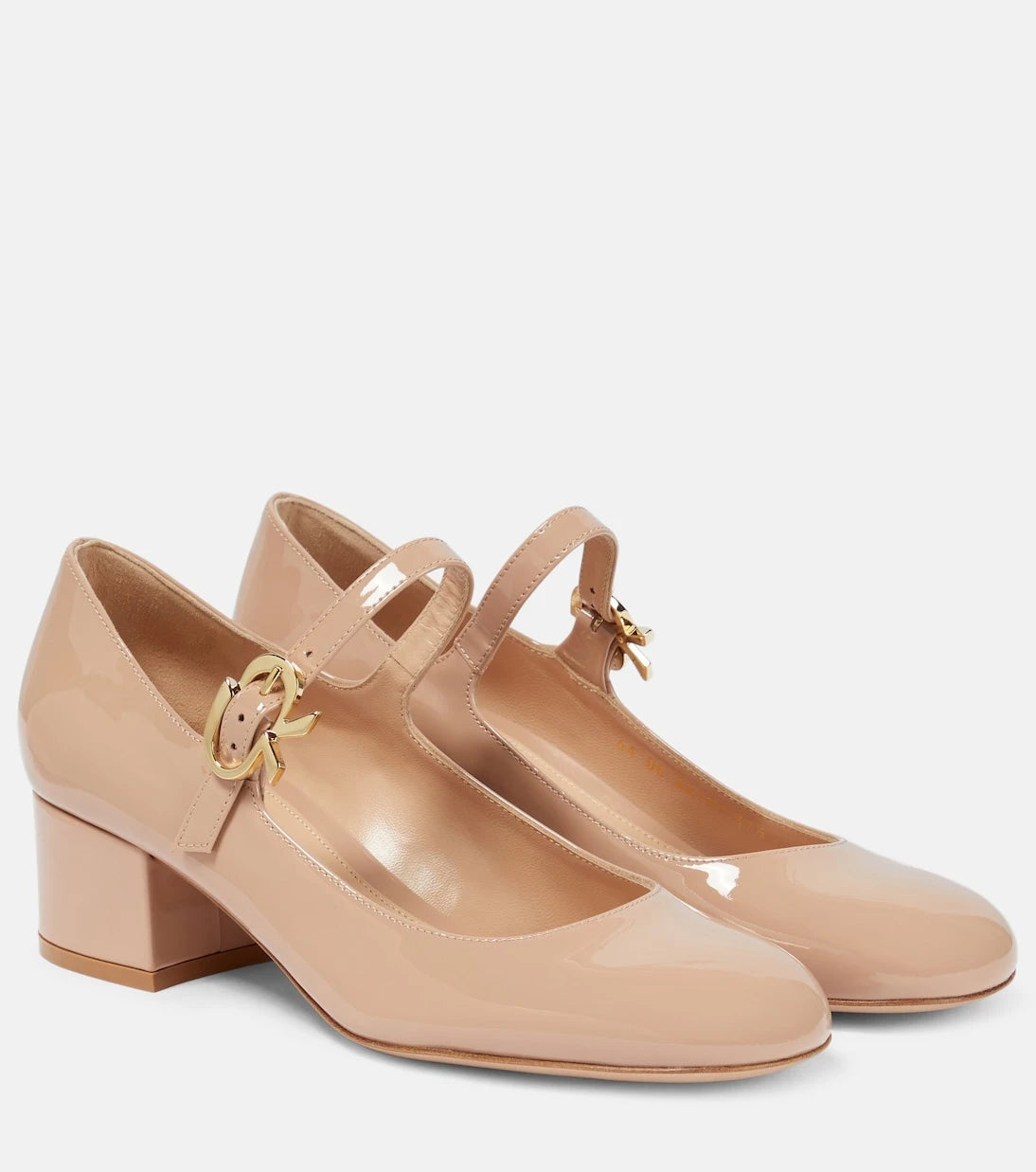 Gianvito Rossi - Mary Ribbon patent leather pumps