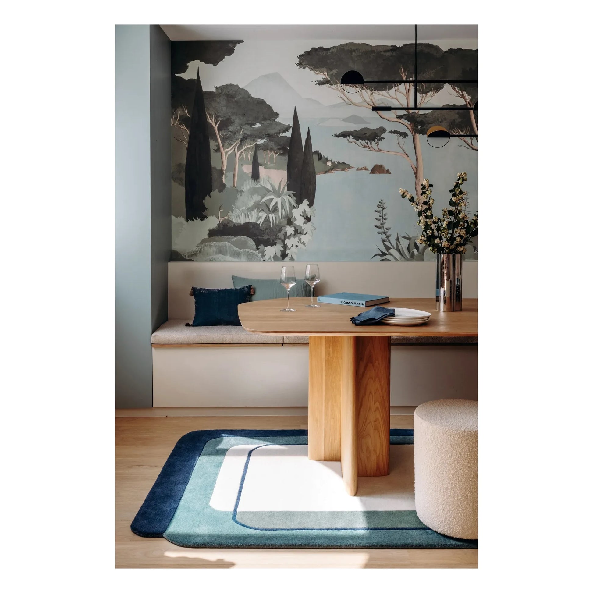 Edito - Echo carpet | Blue