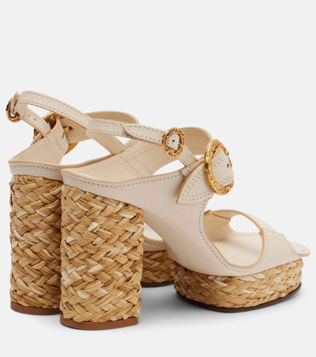 Zimmermann - Talia leather slingback sandals