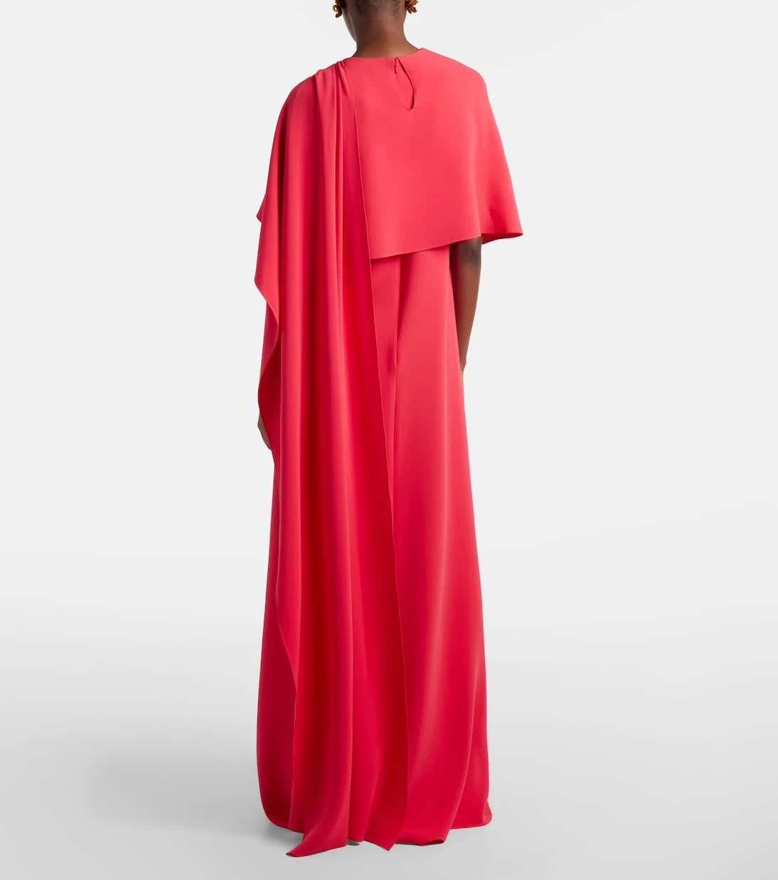 Oscar de la Renta - Embellished silk-blend georgette gown
