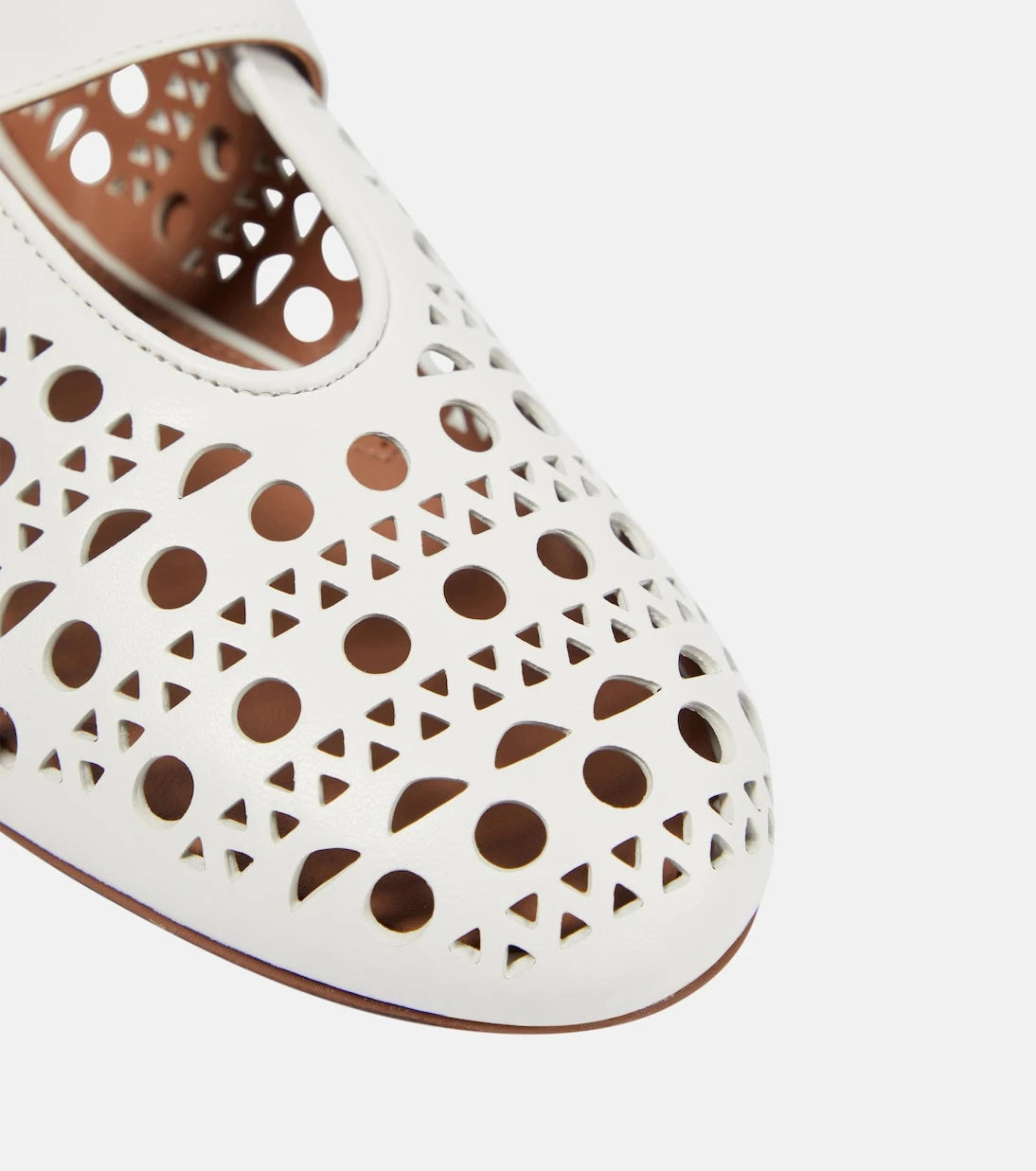 Alaïa - Vienne leather ballet flats