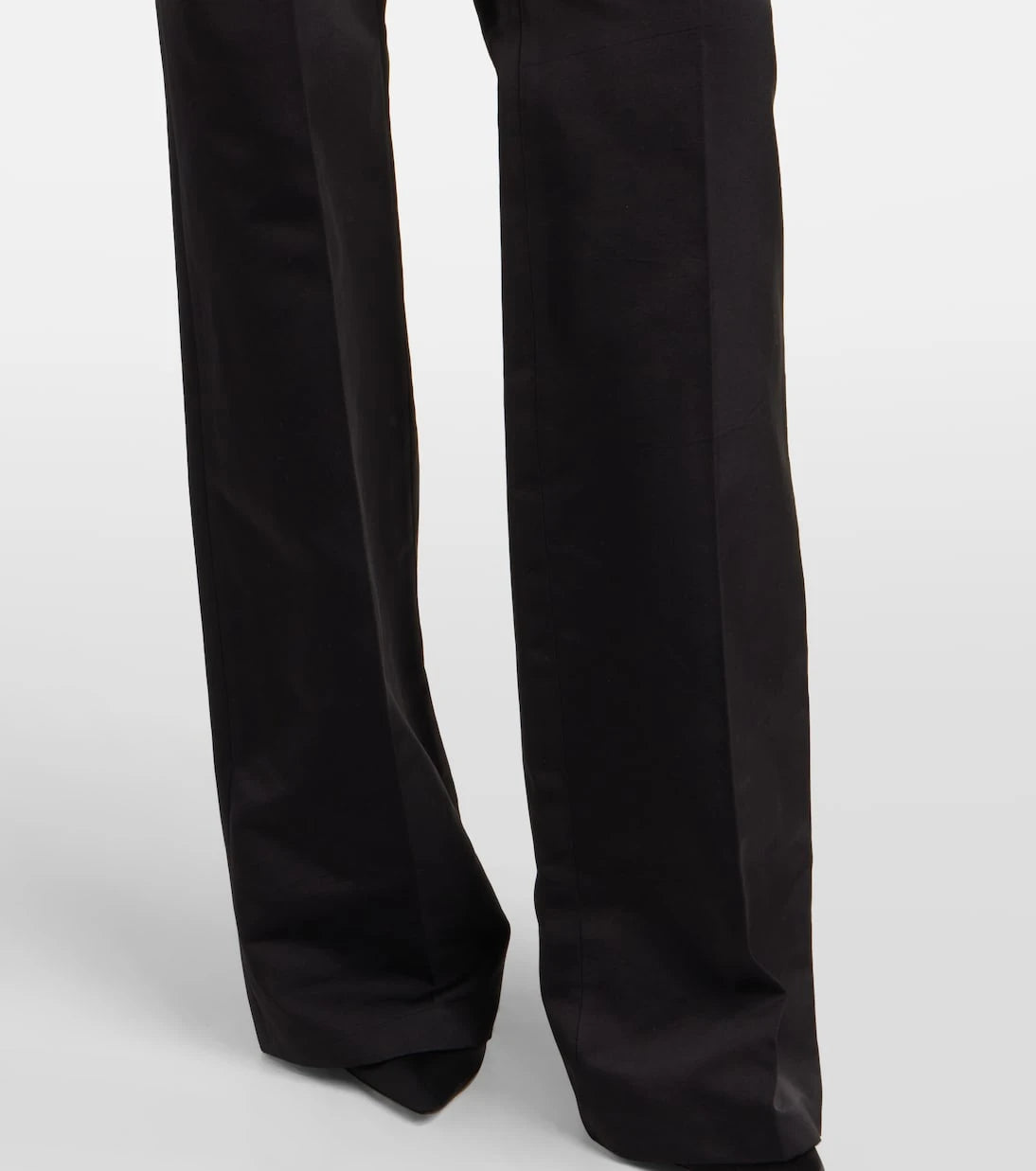 Magda Butrym - Cotton and silk flared pants