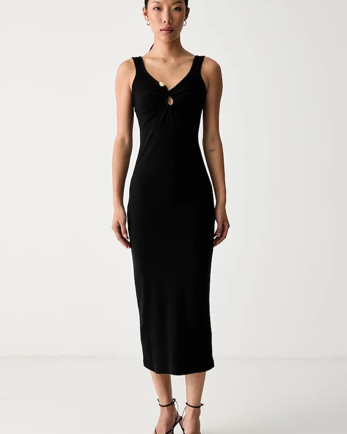 Bardot pamuk ve elastan bodycon elbise MASON