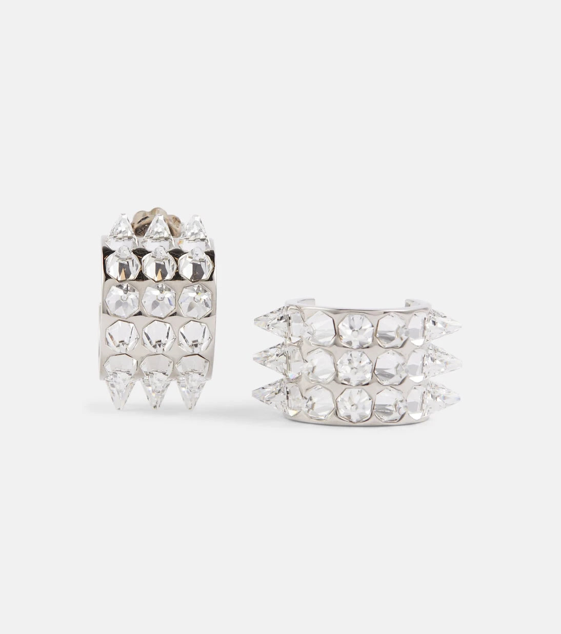 Amina Muaddi - Karma crystal-embellished earrings