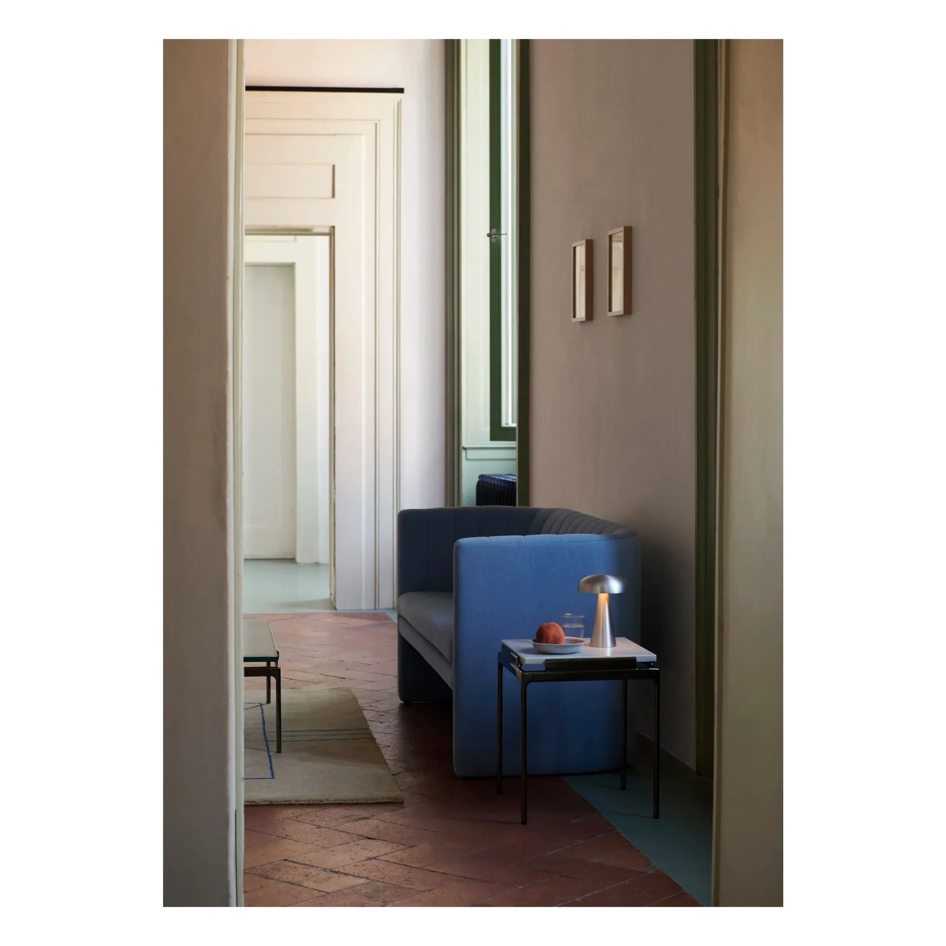 & Tradition - Sett LN11 side table, Luca Nichetto | Marble White