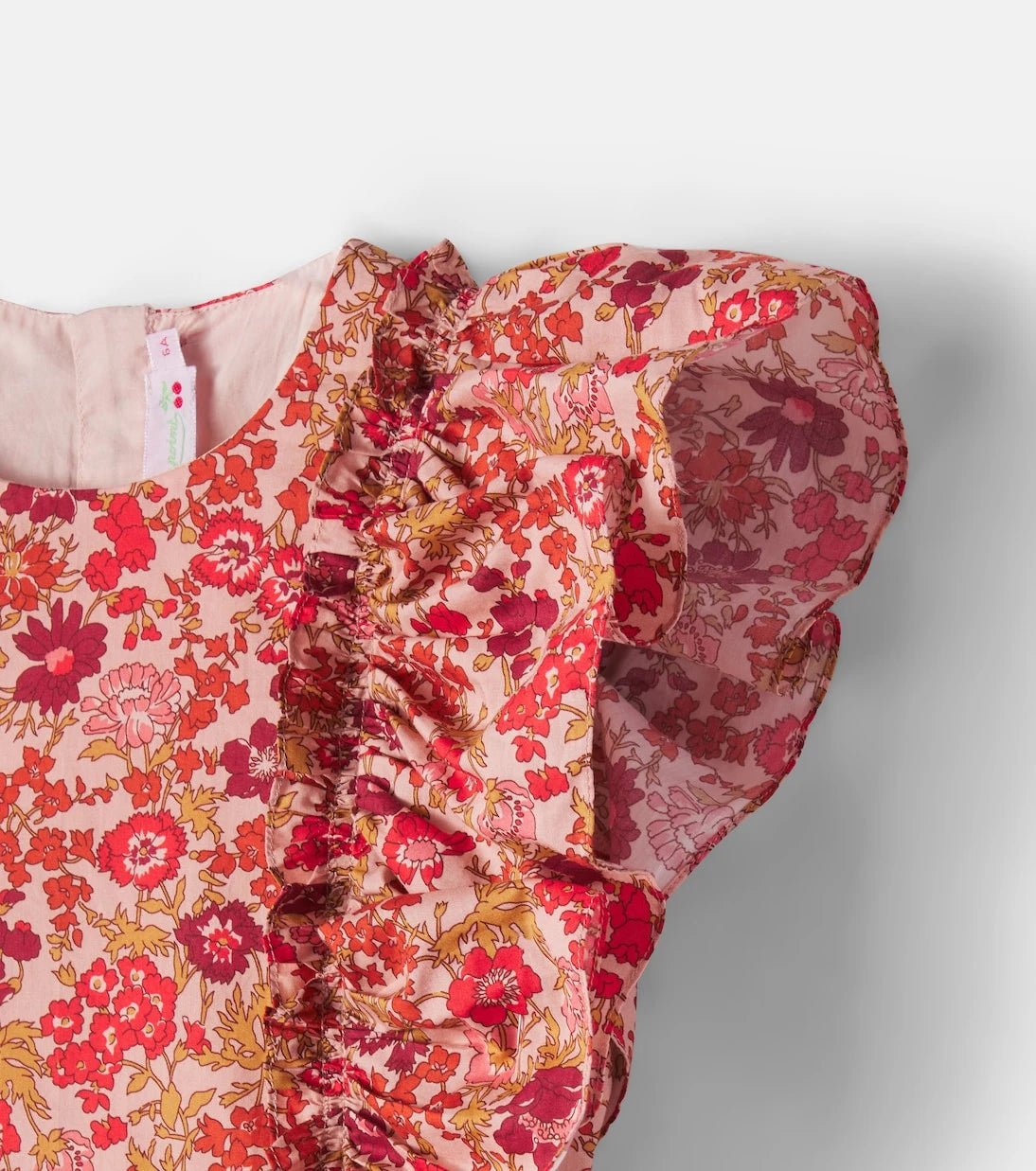 Bonpoint - Lizzy floral ruffled cotton dress