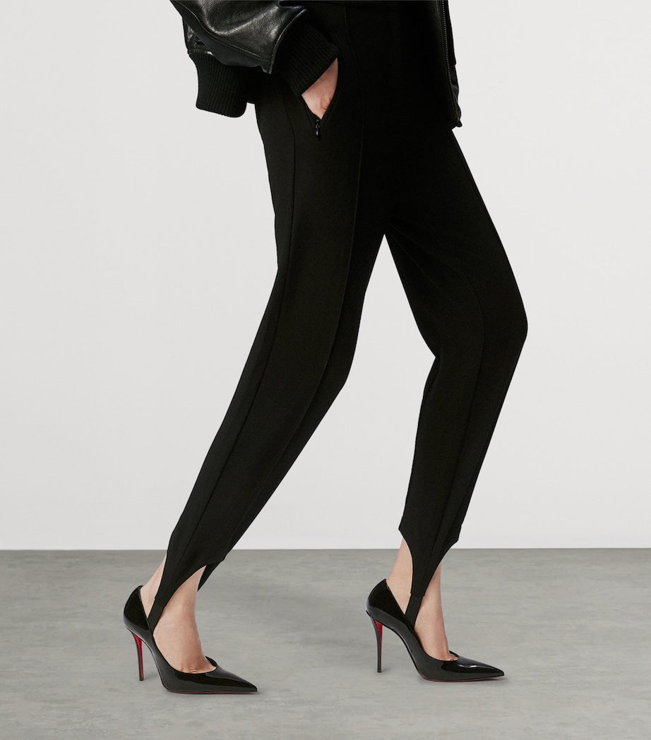 Christian Louboutin Black Miss Z Patent Leather Pumps 100