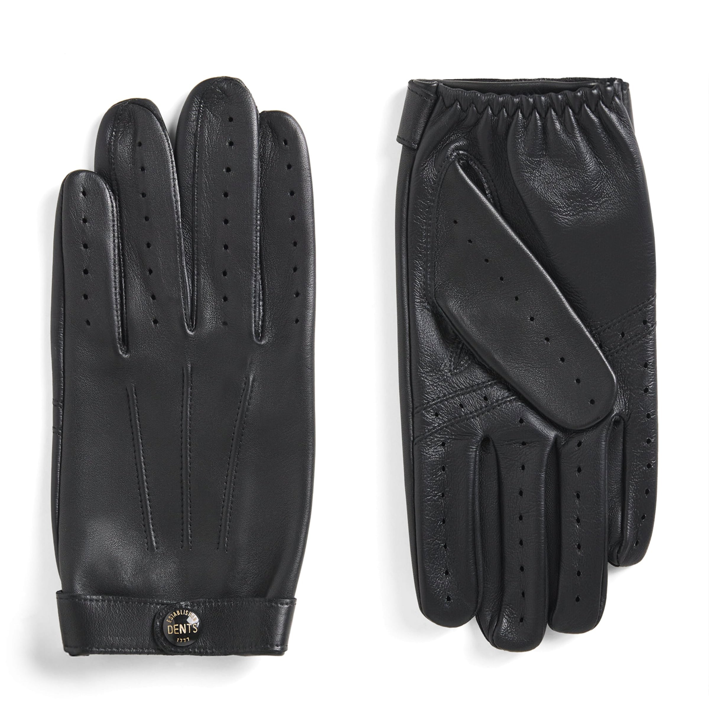 DENTS Leather Touchscreen Rollestone Gloves