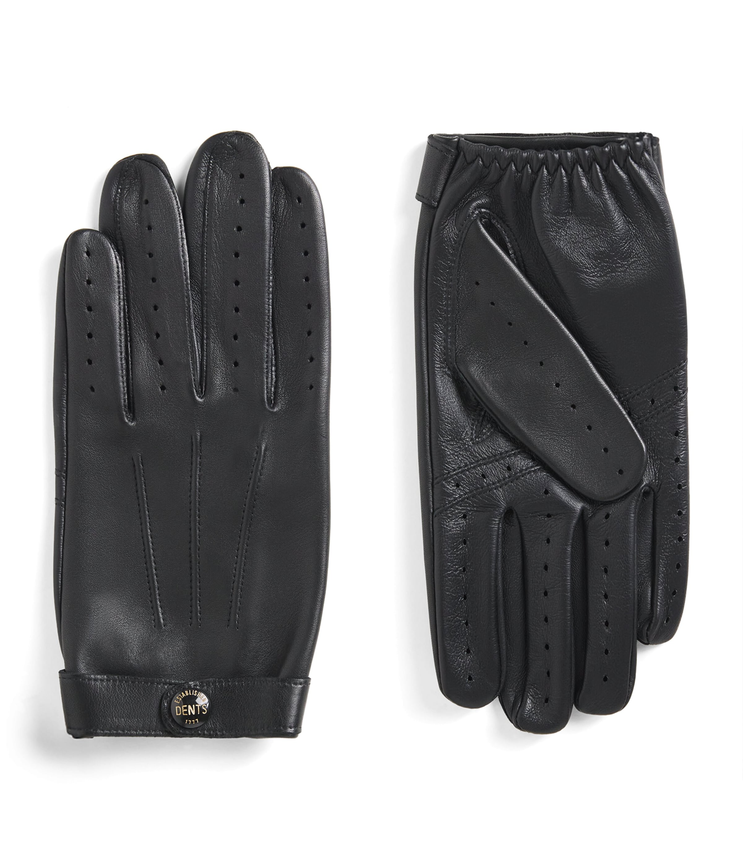 DENTS Leather Touchscreen Rollestone Gloves