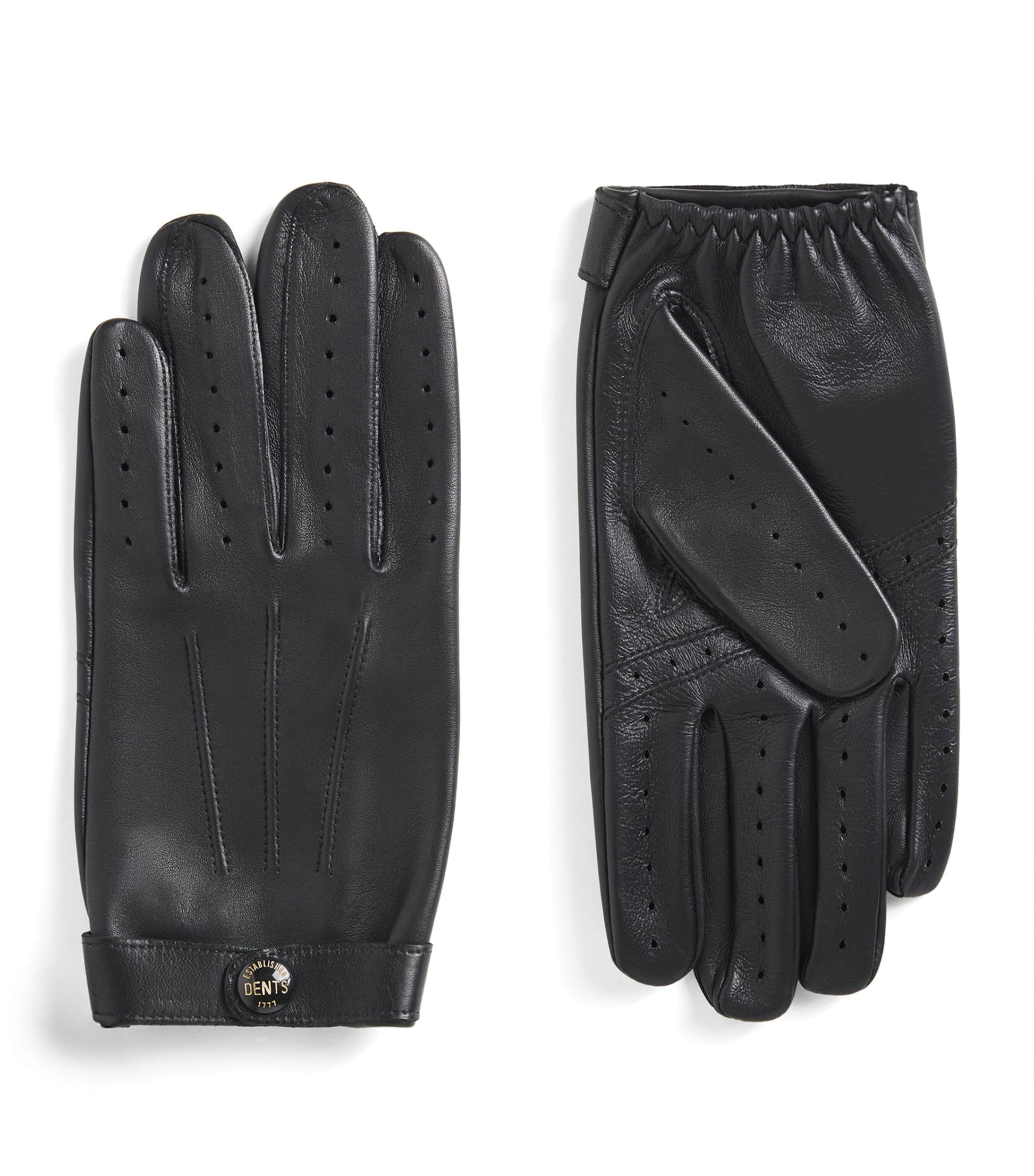 DENTS Leather Touchscreen Rollestone Gloves