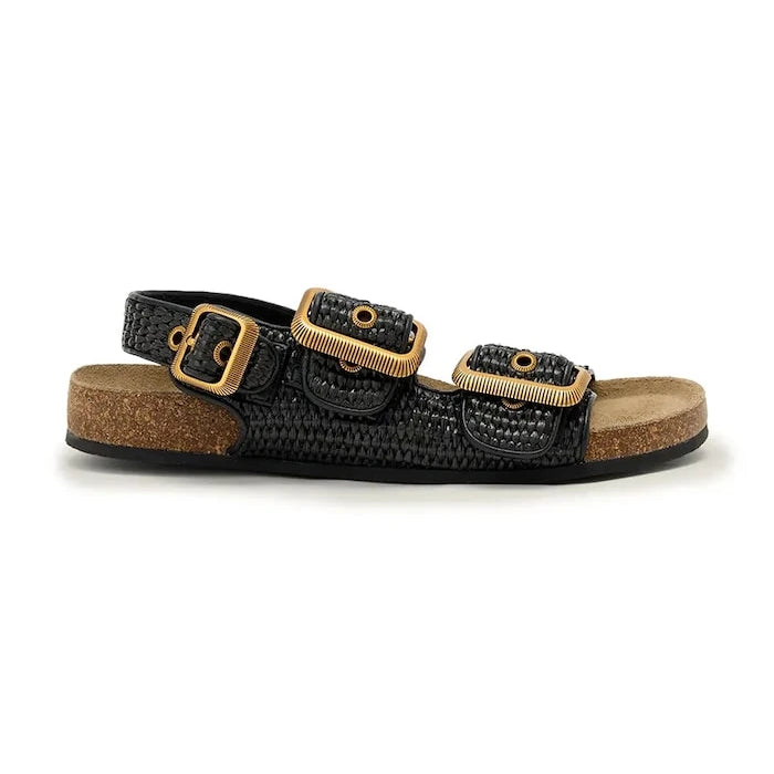 AllSaints сандали дамски Staffa Raffia Sandal