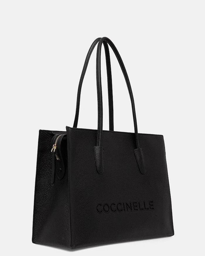 Coccinelle шопинг чанта дамска от кожа