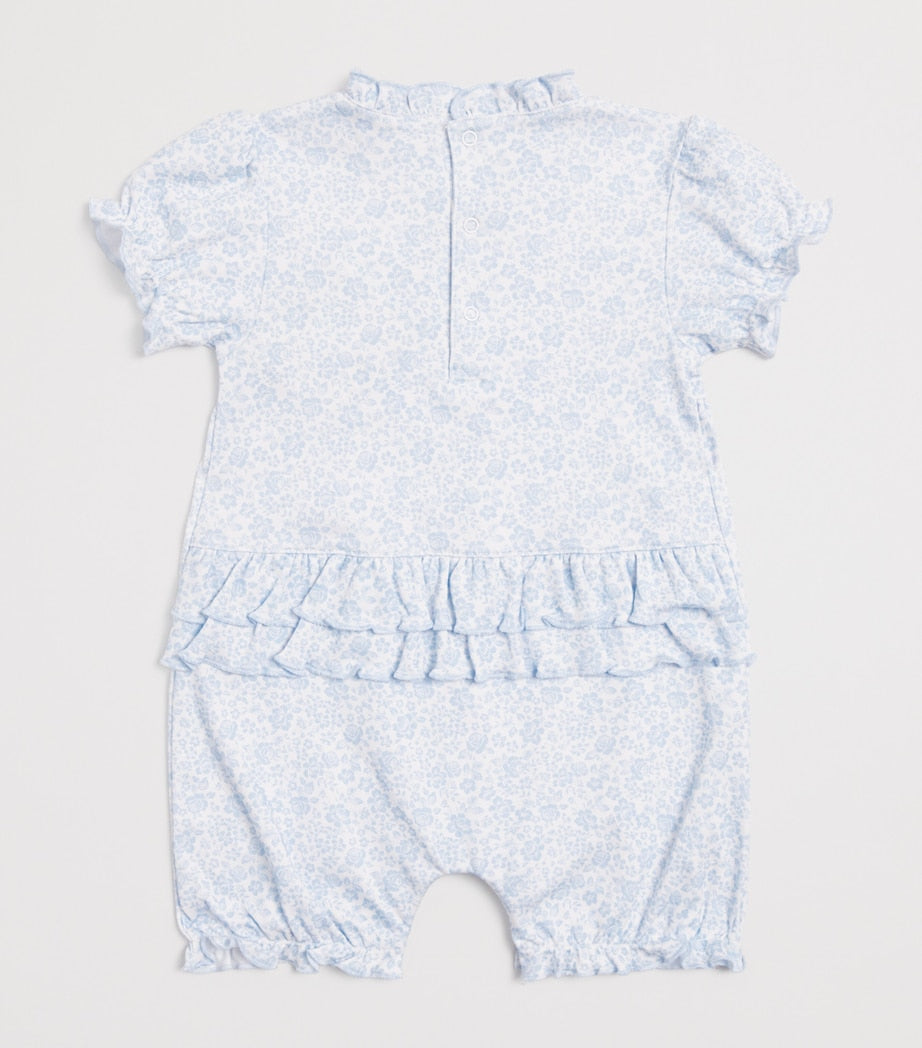 Kissy Kissy Pima Cotton Country Gardens Playsuit (0-24 Months)
