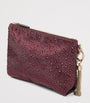 Jimmy Choo Callie Crystal-Embellished Satin Clutch Bag