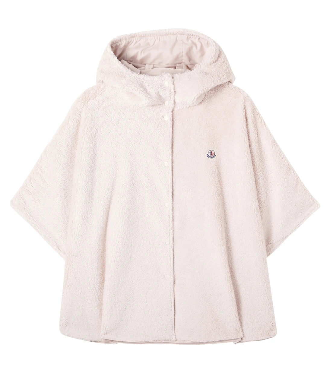 Moncler Enfant - Logo reversible teddy cape
