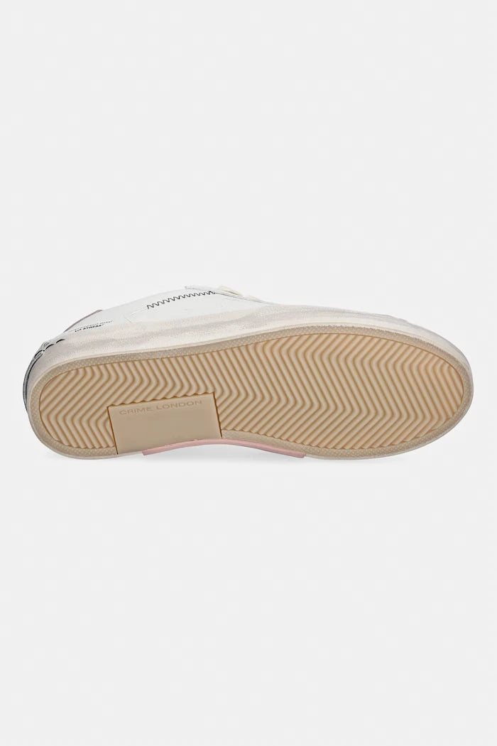Crime London DISTRESSED Deri Sneakers