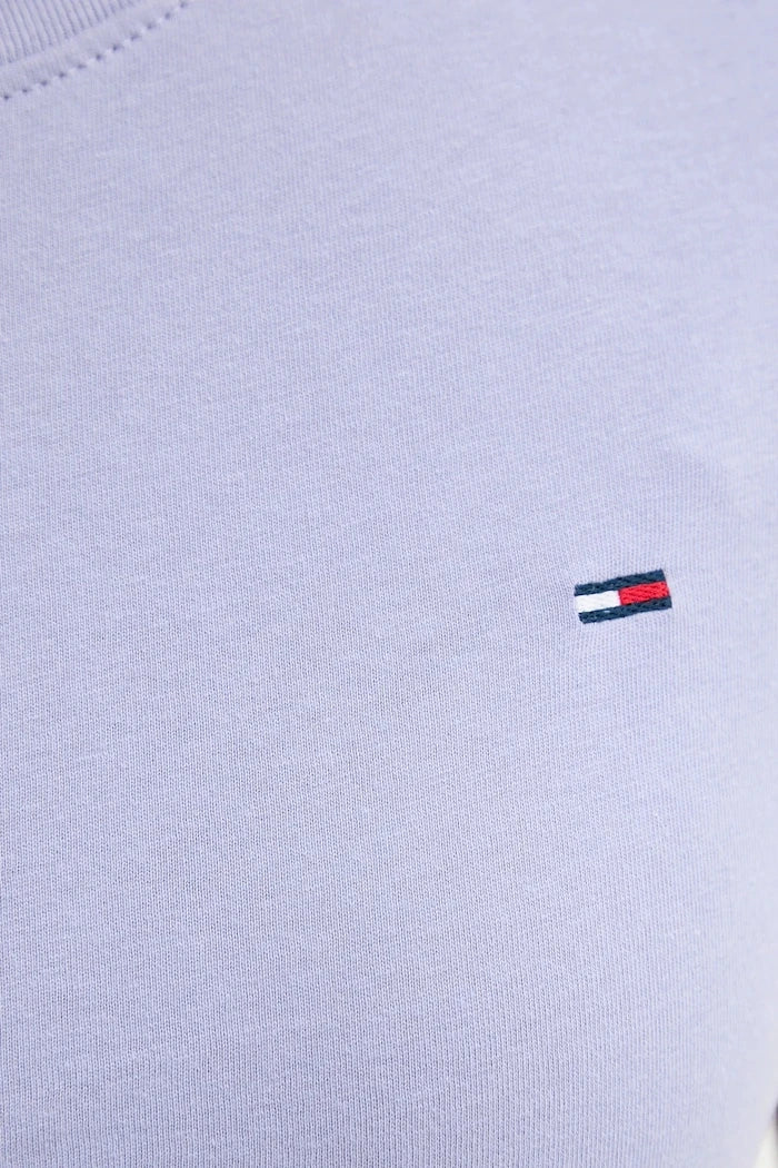 Tommy Jeans kadın pamuklu basic tişört