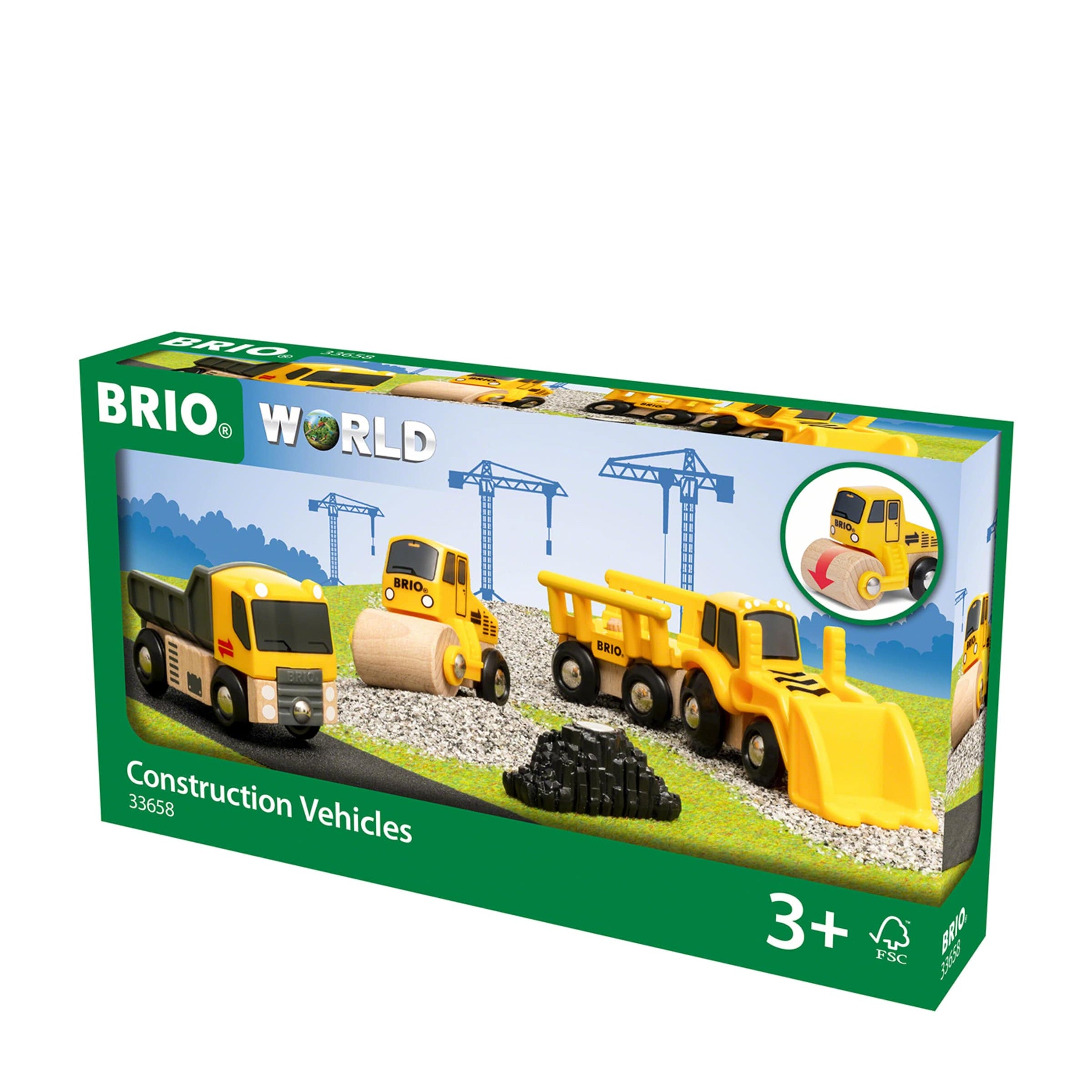 Brio Construction Vehicles Set
