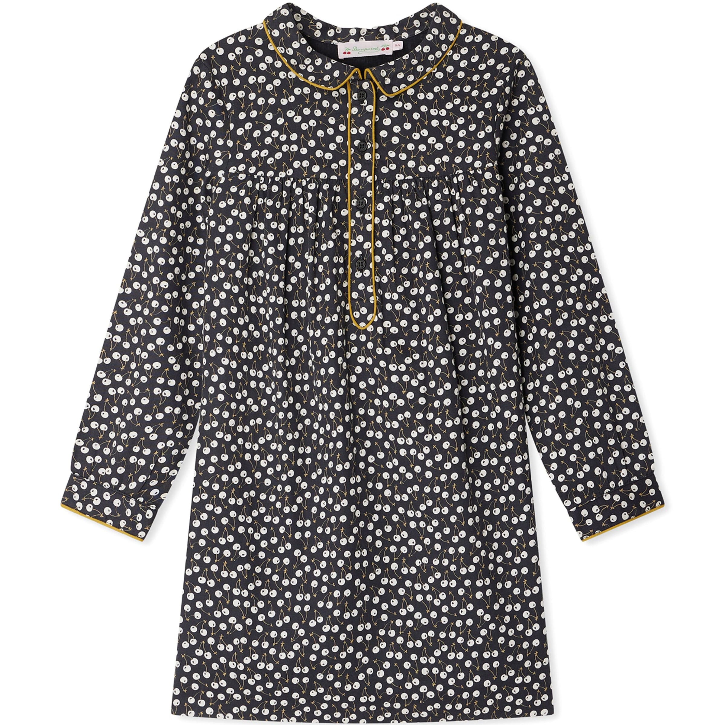 Organic Cotton Cherry Dorothée Dress (10-14 Years)