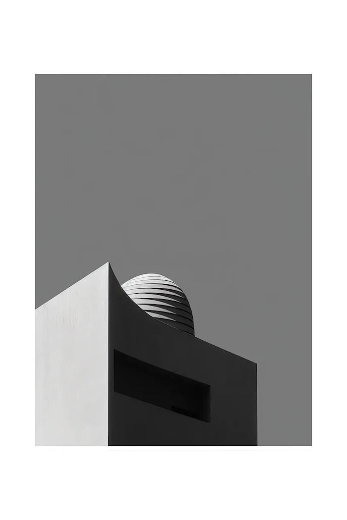 Akrilik cam üzerine grafik a.i art HARTMAN Calm Brut 04, 30 x 40 cm