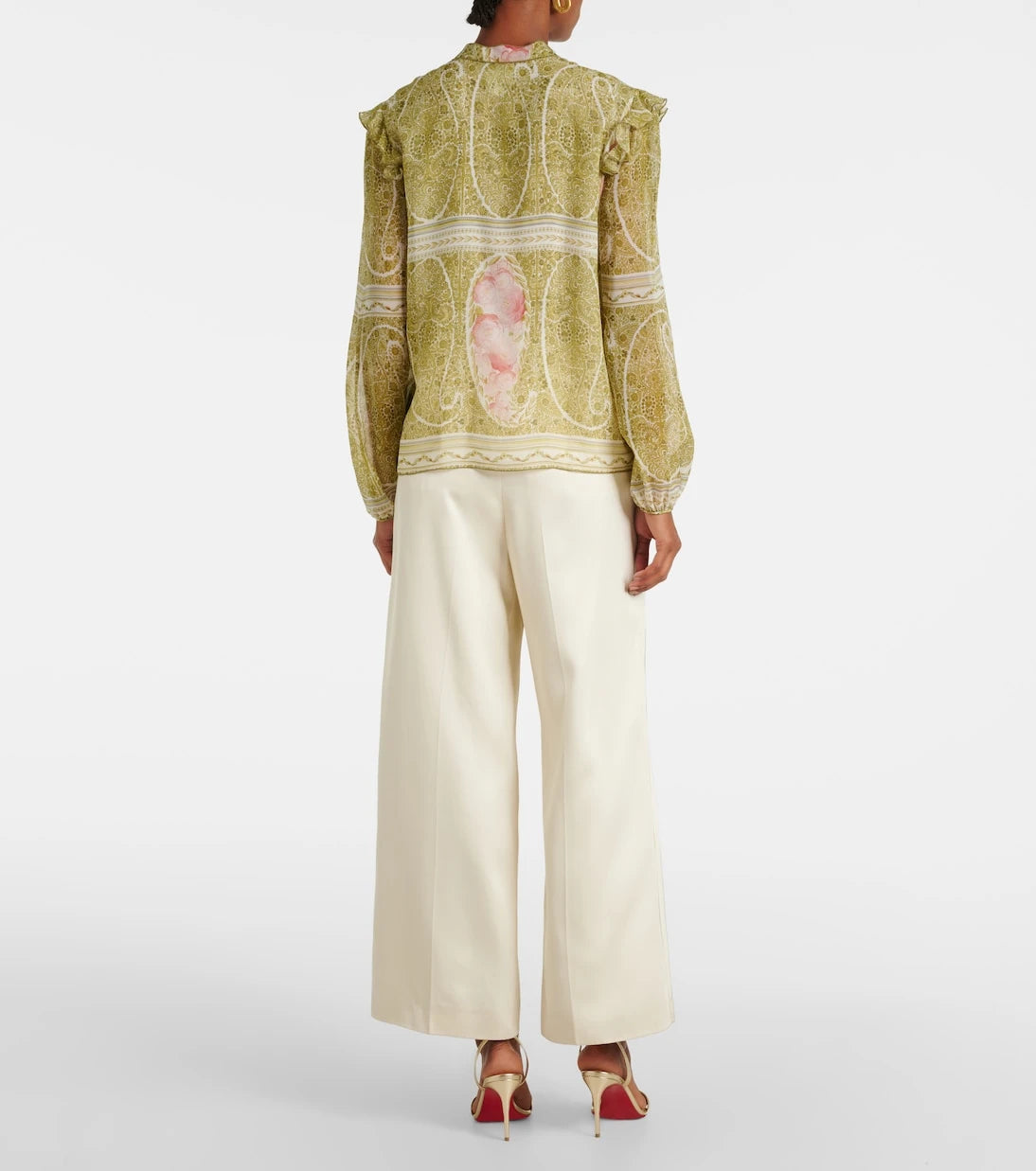 Giambattista Valli - Printed silk georgette blouse