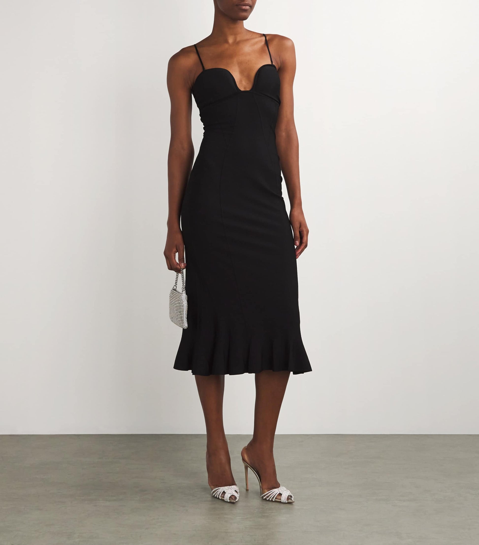 Plexi Gatsby Slingback Heels 105 GOLD