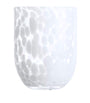 Maison Margaux Set of 4 White Dappled Tumblers (10cm)
