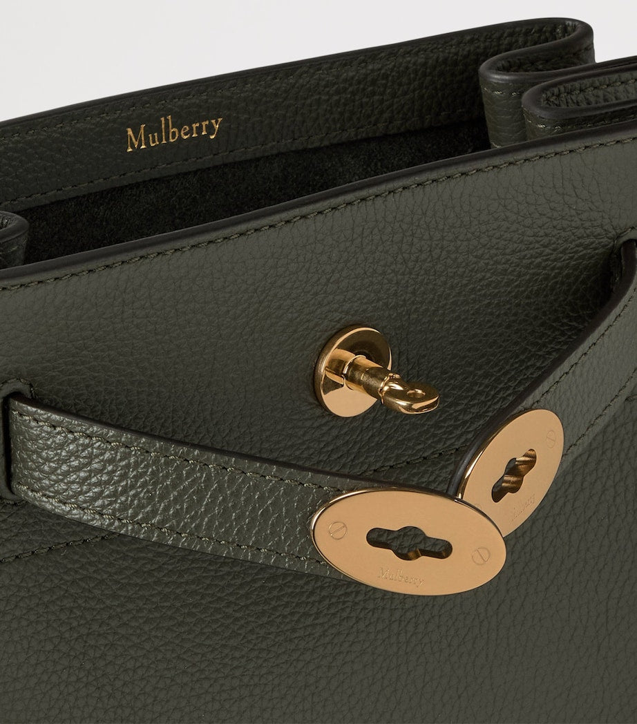 Leather Islington Bucket Bag JUNIPER GREEN