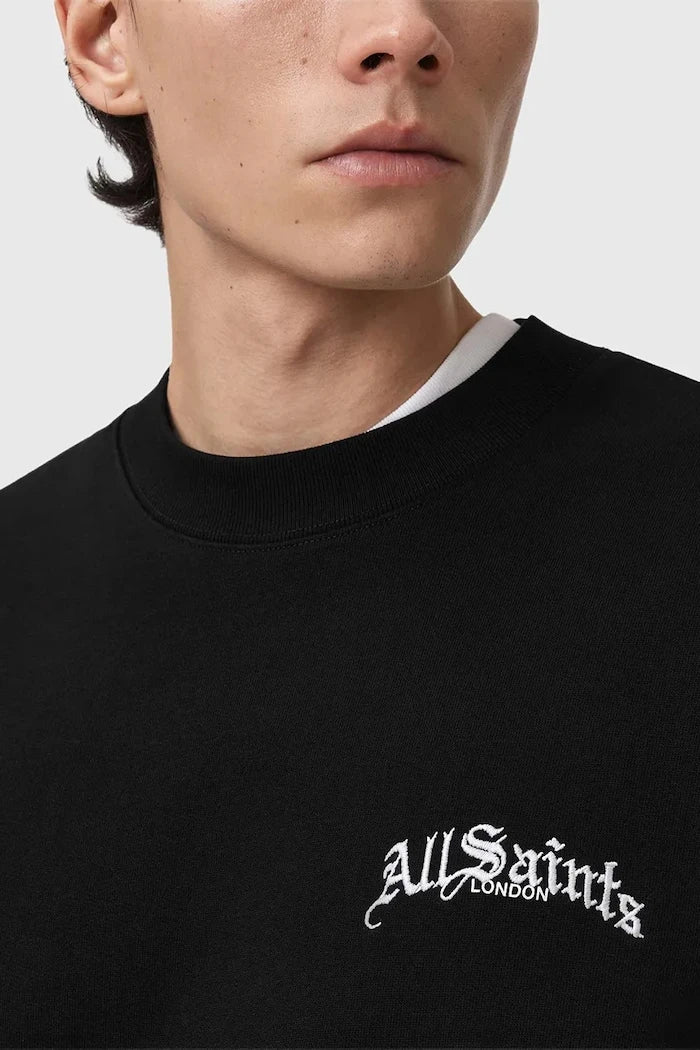 Памучен суичър AllSaints DESCENT