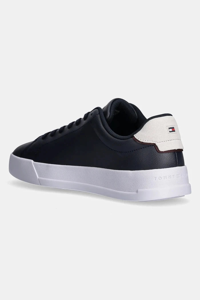 Tommy Hilfiger TH COURT LTH DETAIL Erkek Deri Spor Ayakkabı
