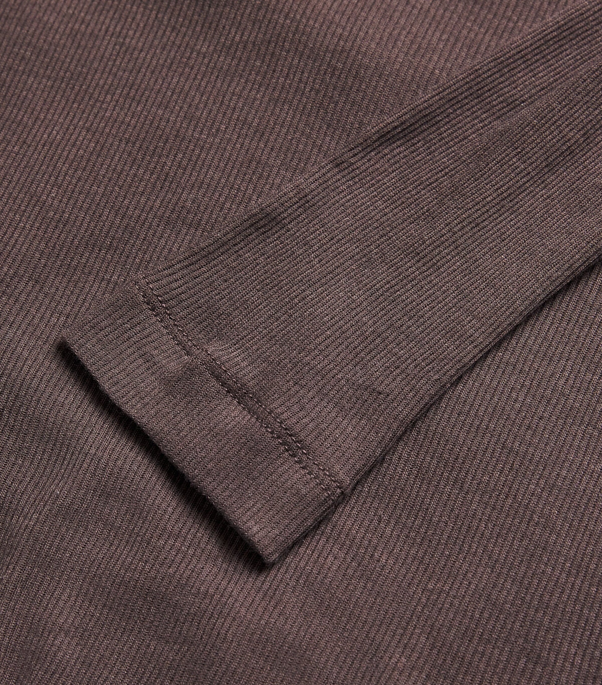 Cotton Jersey Top Burgundy